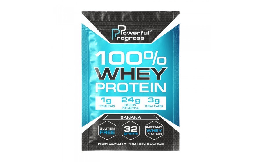 100% Whey Protein (32 g, banana)