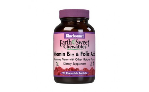 Vitamin B12 & Folic Acid (90 chew tab, raspberry)