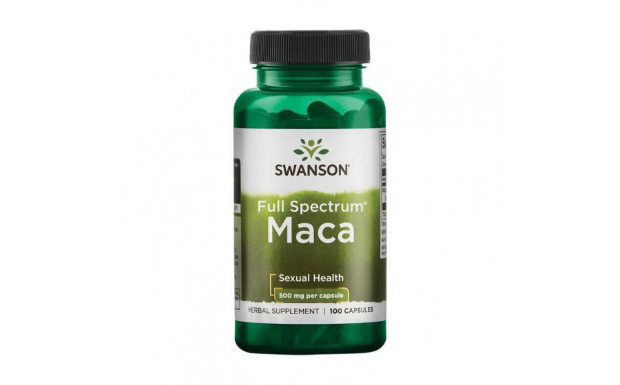 Maca 500 mg full spectrum (100 caps)