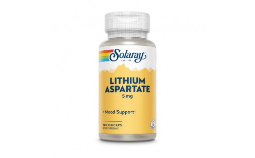 Lithium Aspartate 5 mg (100 veg caps)