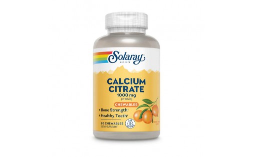 Calcium Citrate chewable (60 chewable, orange)