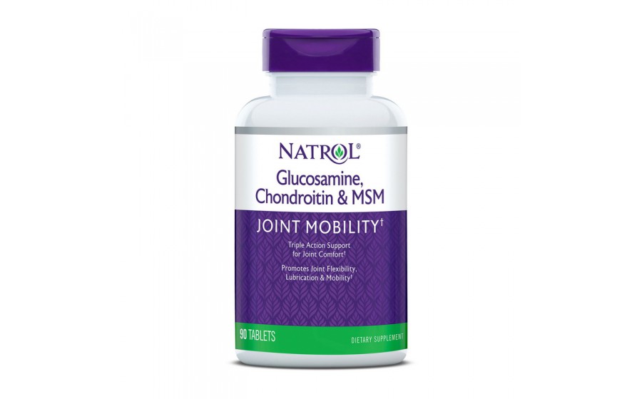 Glucosamine, Chondroitin & MSM (90 tabs)