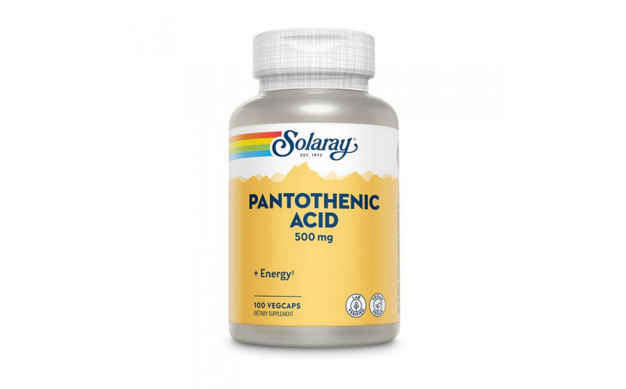 Pantothenic Acid 500 mg (100 veg caps)