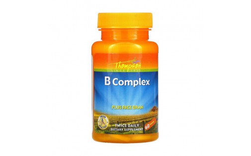 B Complex plus rice bran (60 tab)