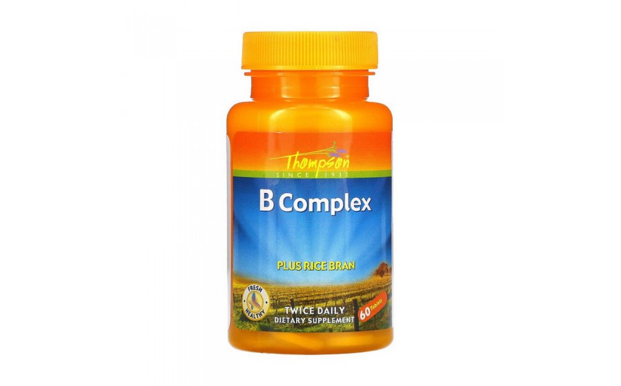 B Complex plus rice bran (60 tab)