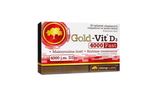 Gold-Vit D3 Fast 4000 j.m. (90 tab)