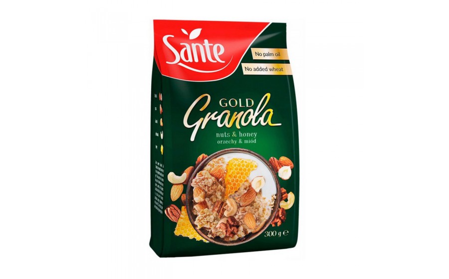 Gold Granola (300 g, nuts & honey)