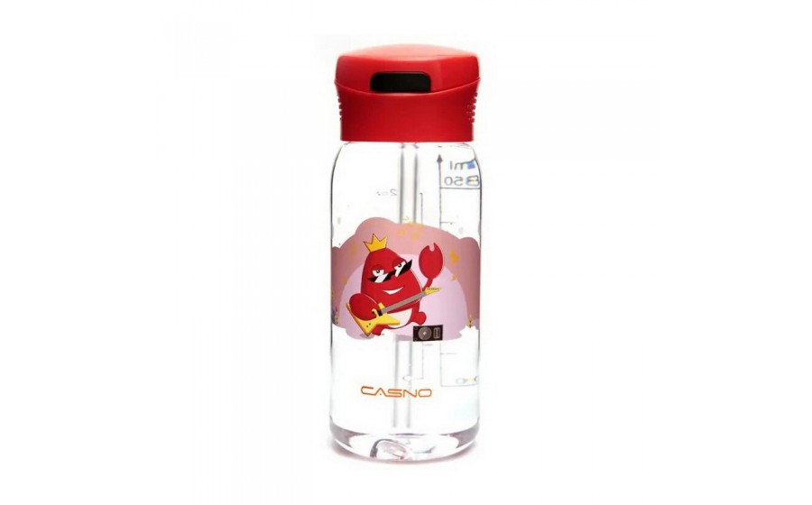 Casno Crab Waterbottle KXN-1195 (450 ml, red)