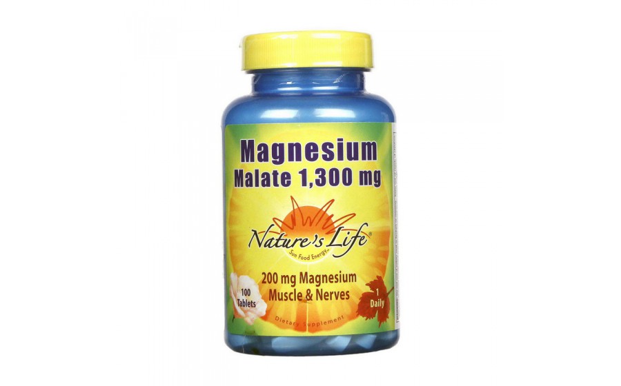 Magnesium Malate 1300 mg (100 tab)