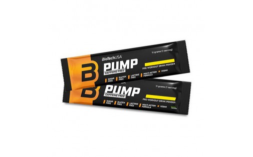 Pump Caffeine Free (11 g, tropical fruit)