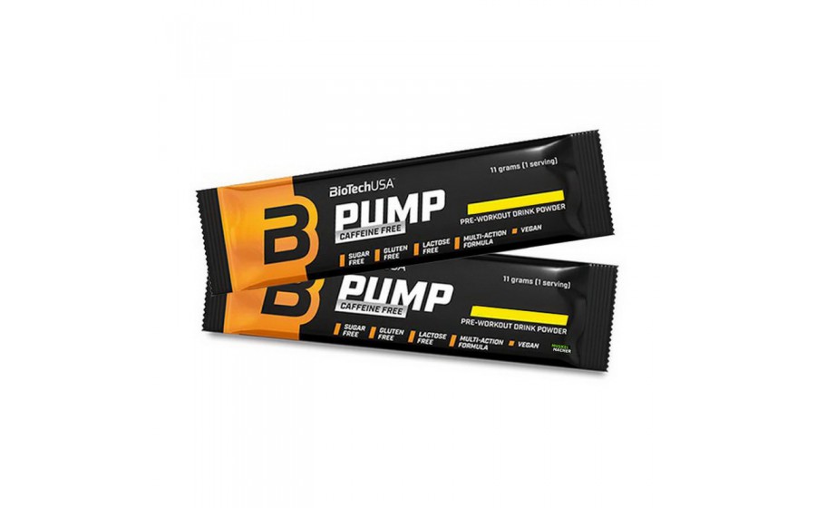 Pump Caffeine Free (11 g, tropical fruit)