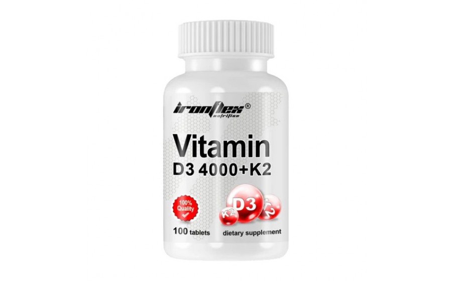 Vitamin D3 4000+K2 (100 tab)