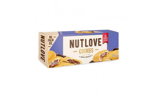 Nutlove Cookies (130 g, double chocolate)