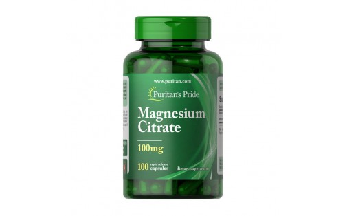 Magnesium Citrate 100 mg (100 caps)