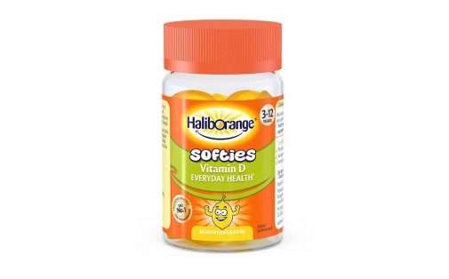 Softies Vitamin D (30 softies, lemon)