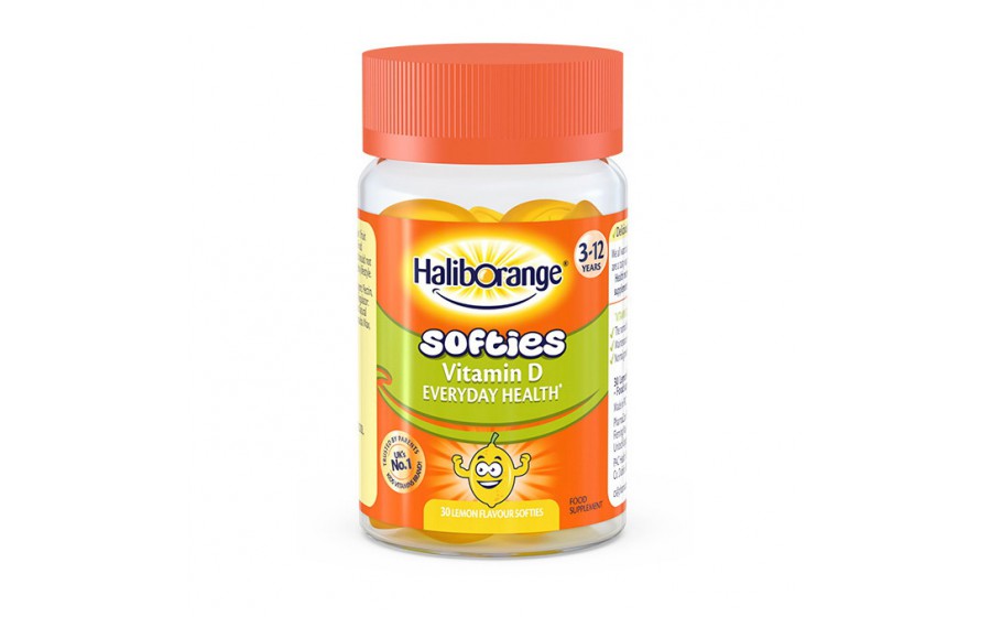 Softies Vitamin D (30 softies, lemon)