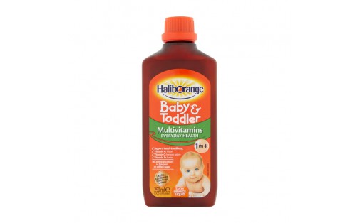 Babys Toddler Multivitamins Liquid (250 ml, orange)