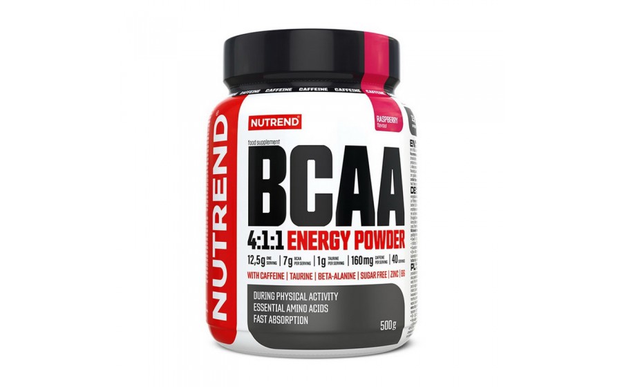 BCAA 4:1:1 Energy Powder (500 g, orange)