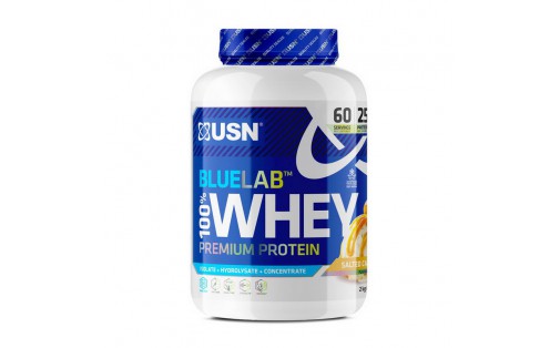 Blue Lab 100% Whey Premium Protein (2 kg, salted caramel)