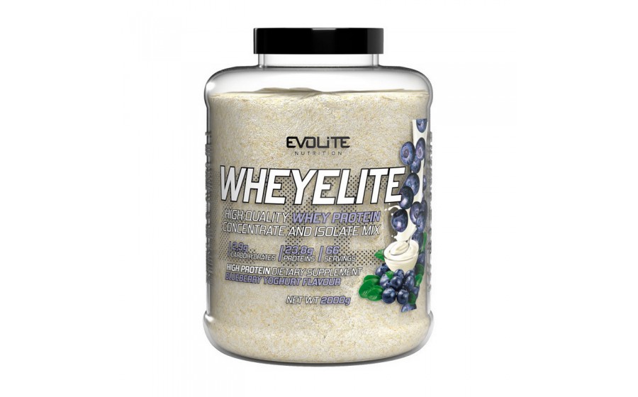 Whey Elite (2 kg, blueberry yogurt)