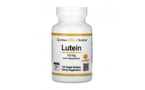 Lutein 10 mg with Zeaxanthin (120 softgels)