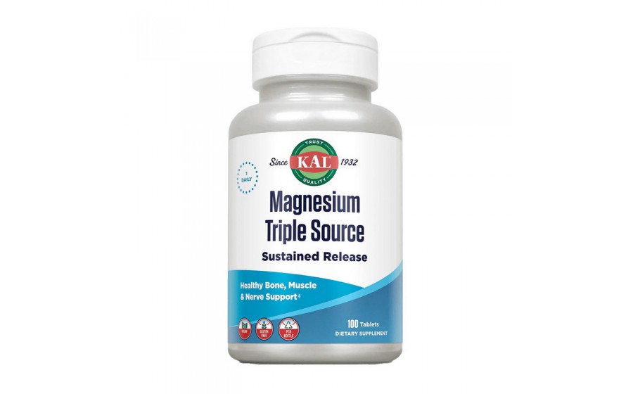 Magnesium Triple Source (100 tab)