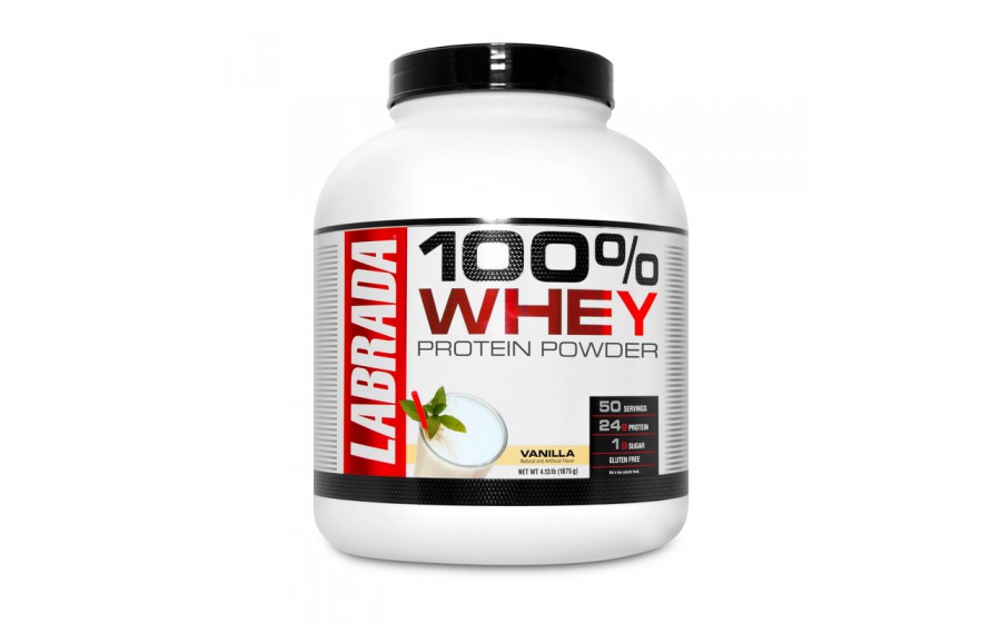 100% Whey Protein (1,875 g, vanilla)