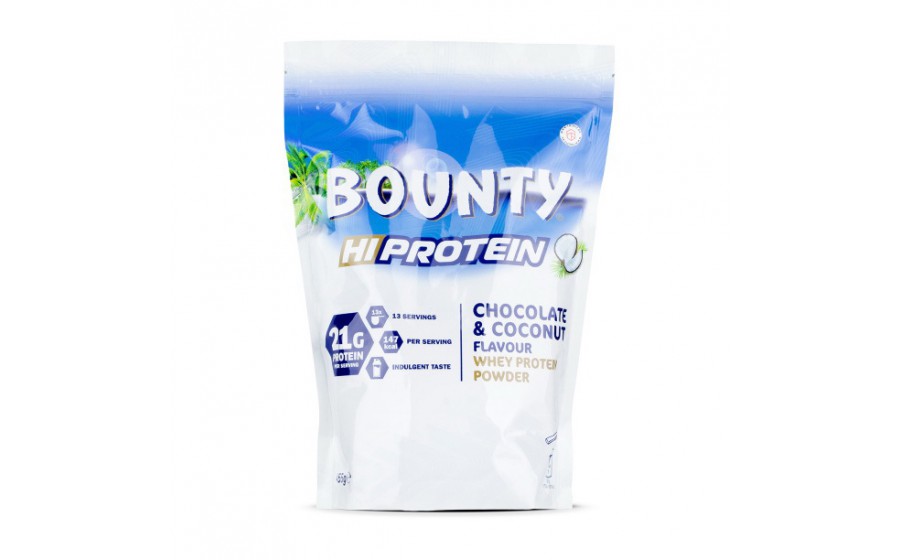 Bounty Hi Protein (420 g, chocolate & coconut)