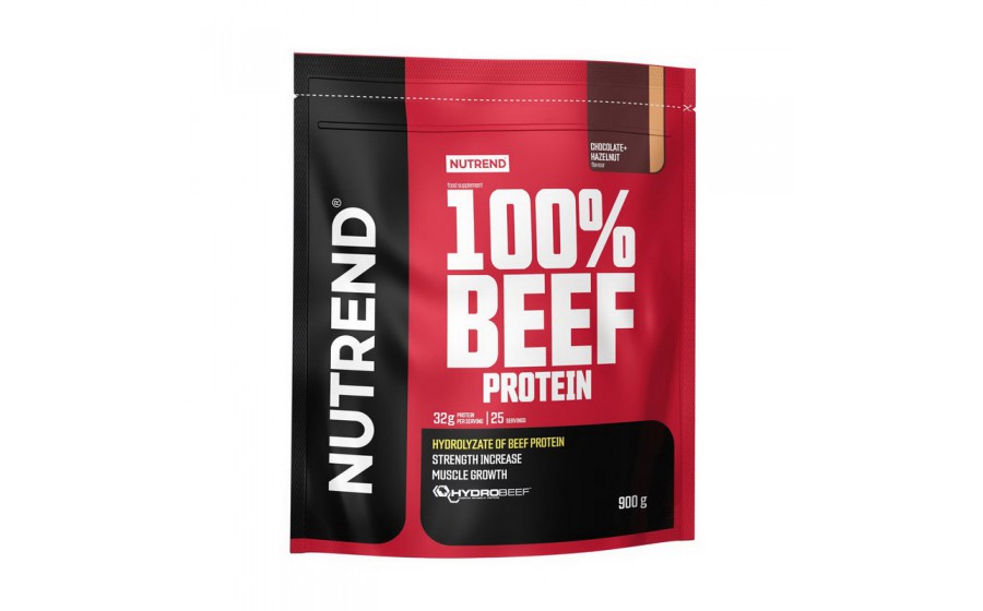 100% Beef Protein (900 g, chocolate + hazelnut)