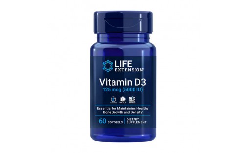 Vitamin D3 125 mcg (5,000 IU) (60 sgels)