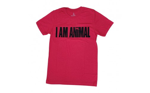 Universal I Am Animal T-Shirt Red (S size)