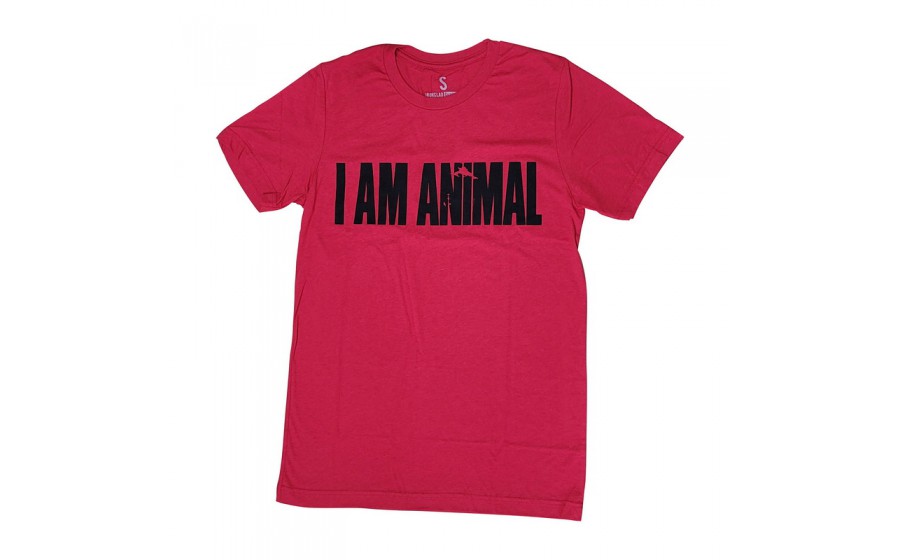 Universal I Am Animal T-Shirt Red (S size)