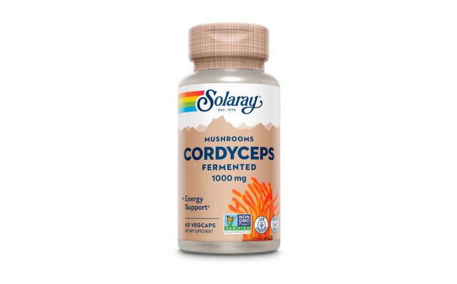 Cordyceps Mushroom Fermented 1000 mg (60 veg caps)