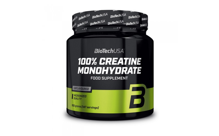 100% Creatine Monohydrate (банка) (500 g, unflavored)