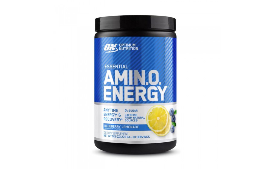 Optimum Nutrition, Essential Amin.O. Energy (270 g, blue raspberry)