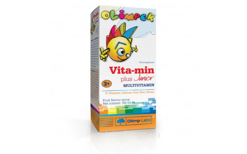 Vita-Min Plus Junior Multivitamin (150 ml, fruit syrup)