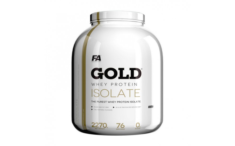 Gold Whey Protein Isolate (2,27 kg, chocolate)