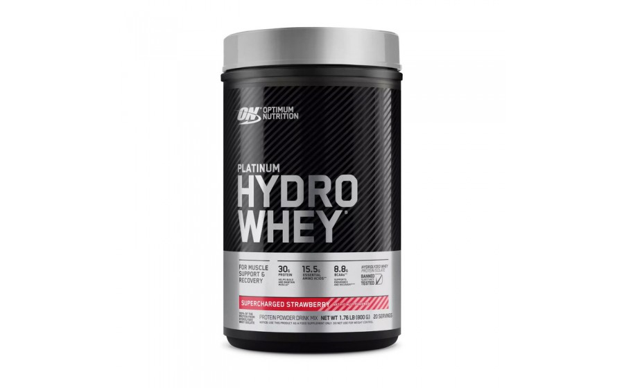 Platinum Hydro Whey (795 g, supercharged strawberry)