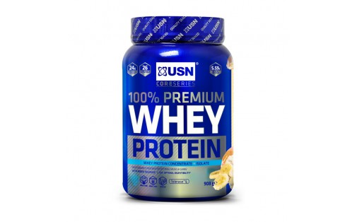 100% Premium Whey Protein (908 g, banana cream)