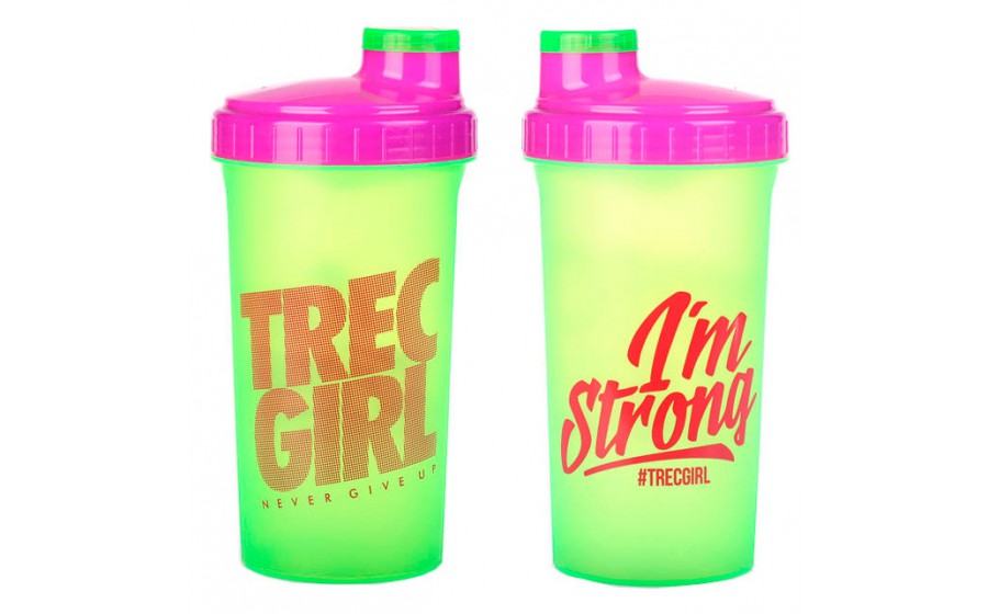 Shaker Trec Girl (700 ml, green)