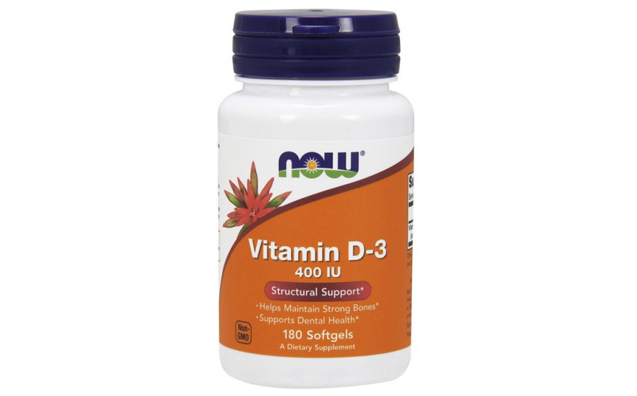 Vitamin D-3 400 IU (180 softgels)