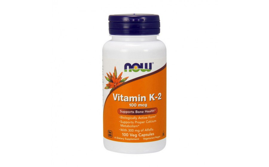 Vitamin K-2 100 mcg (100 veg caps)