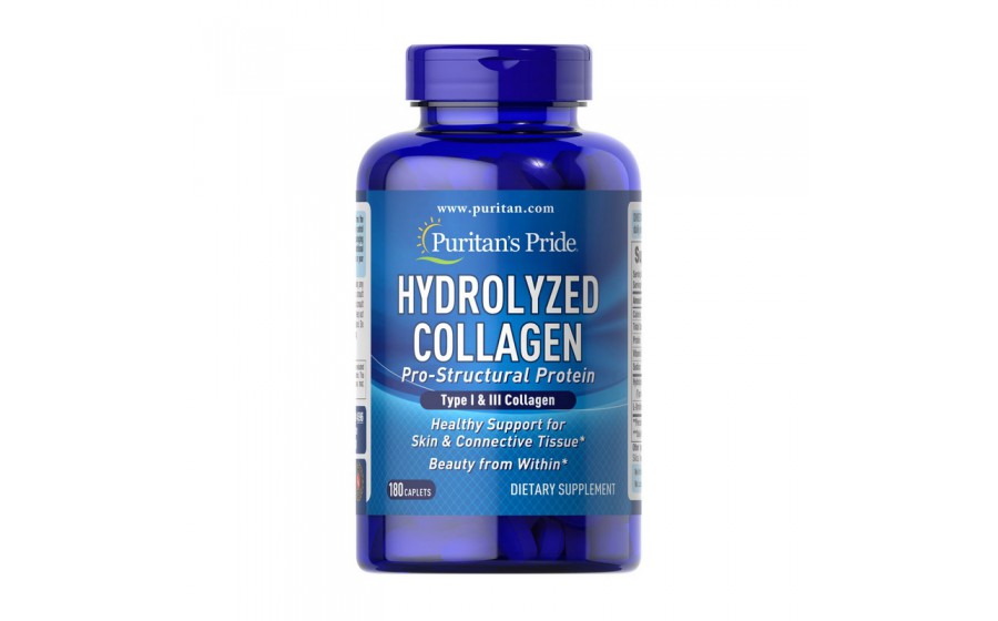 Hydrolyzed Collagen 1000 mg (180 caplets)