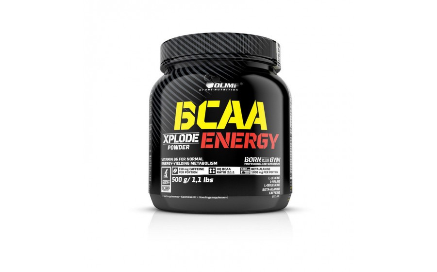 BCAA Xplode Energy (500 g, fruit punch)