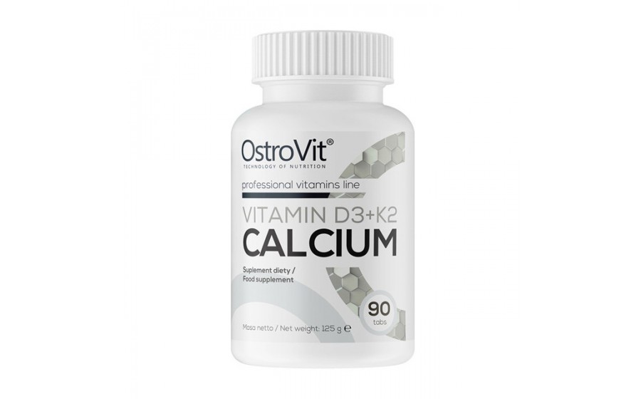 Calcium Vitamin D3+K2 (90 tabs)