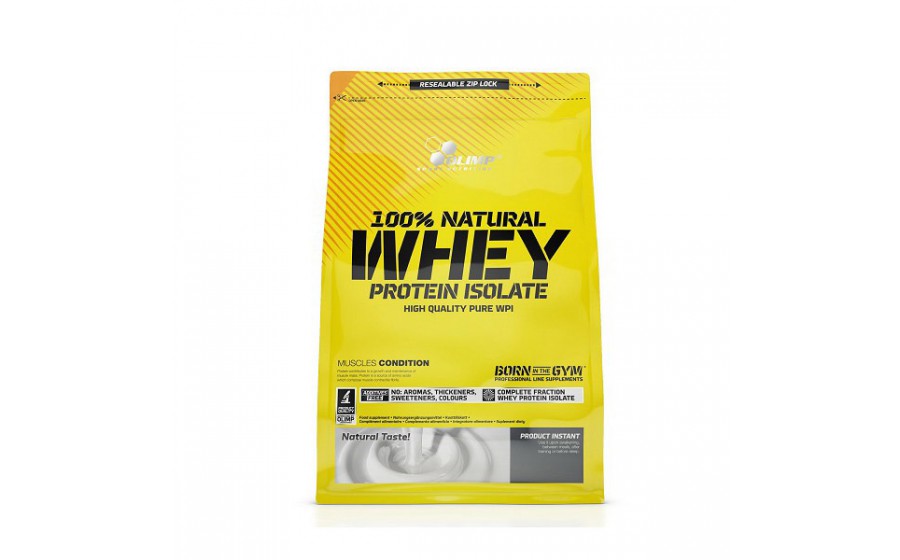 100% Natural Whey Protein Isolate (600 g, natural)