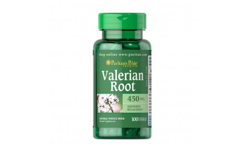 Valerian Root 450 mg (100 caps)