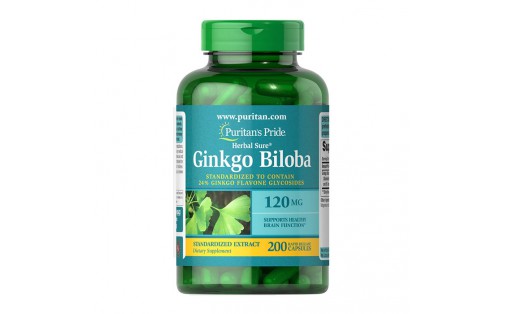 Ginkgo Biloba 120 mg (200 caps)