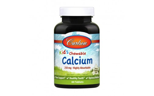 Kid`s Chewable Calcium 250 mg (60 tab)