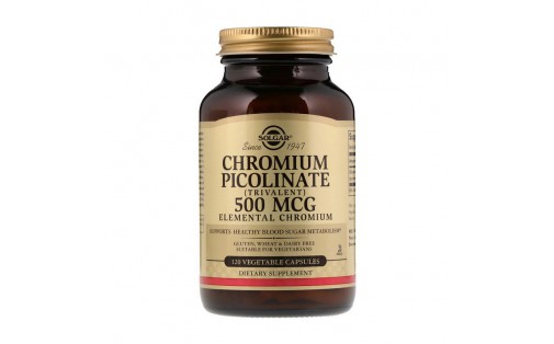 Chromium Picolinate 500 mcg (120 veg caps)